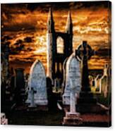 St Andrews Graveyard Canvas Print