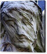 Statue, Thought Canvas Print