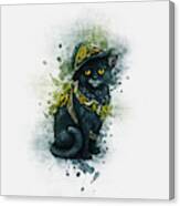 Steampunk Kitty Canvas Print