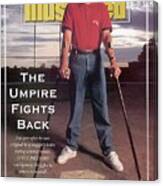 Steve Palermo, Baseball Umpire Sports Illustrated Cover Canvas Print