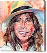Steven Tyler Portrait Canvas Print