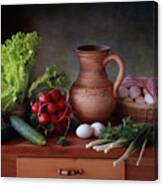 Still Life With Vegetables Canvas Print