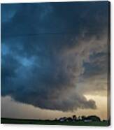 Storm Chasing West South Central Nebraska 064 Canvas Print