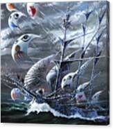 Storm Creators Bohai Sea, 2019 Canvas Print