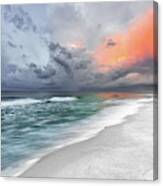 Stormy Sunrise - Gulf Shores Alabama Canvas Print