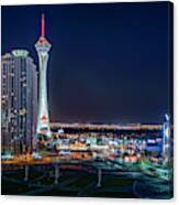 Stratosphere Hotel And Casino  Las Vegas Nevada Photograph Canvas Print
