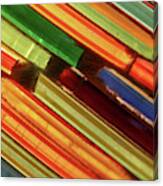 Streaks Of Color Canvas Print