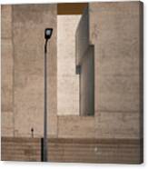 Street Lamp With Shadows Canvas Print