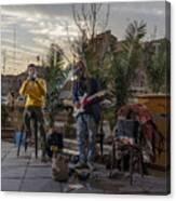 Street Musicians Canvas Print