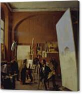 Studio Of The Painter Count Vasily Canvas Print