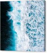 Stunning Aerial View Of Some Ocean Canvas Print