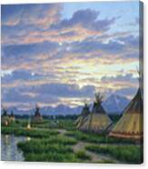 Summer Encampment Canvas Print