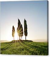 Sun Of Val D'orcia Canvas Print