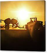 Sun Powered Farm Canvas Print