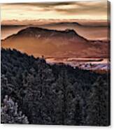 Sundance Mountain At Sunrise Canvas Print
