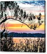 Sunrise On The Halifax River Canvas Print