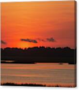 Sunrise Over Drunken Jack Island Canvas Print