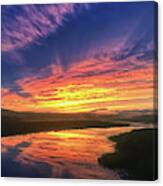 Sunset After The Rain Canvas Print