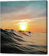 Sunset In Paradise Canvas Print