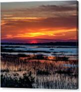 Sunset Shelter Cove Community Park Canvas Print