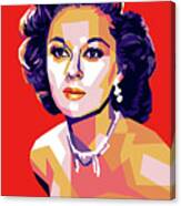 Susan Hayward Canvas Print