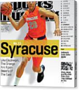 Syracuse University Brandon Triche, 2012-13 College Sports Illustrated Cover Canvas Print