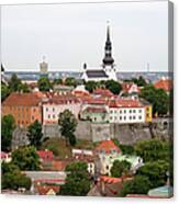 Tallinn Skyline Canvas Print