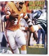 Tampa Bay Buccaneers Ricky Bell, 1979 Nfc Divisional Sports Illustrated Cover Canvas Print