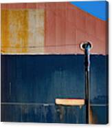 Tanker In Dry Dock Canvas Print