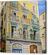 Tarragona Spain Mural Canvas Print