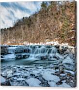 Taughannock Falls State Park Winter Canvas Print