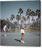 Tennis In San Diego Canvas Print