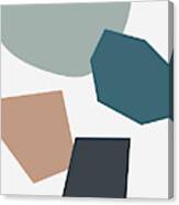 Terrazzo Abstract 1- Art By Linda Woods Canvas Print