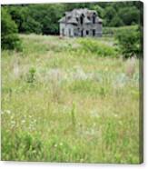 The Abandoned Farm In Summer Canvas Print