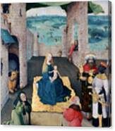 The Adoration Of The Magi, C1490 Canvas Print