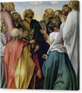 The Ascension Of Christ Canvas Print