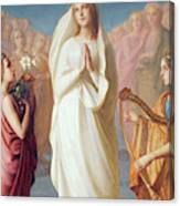 The Assumption Of The Virgin, 1844 Canvas Print