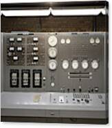 The Atomic Age -- Ebr-1 Nuclear Reactor Control Panel In Arco, Idaho Canvas Print