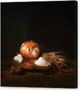 The Beauty Of Bread . Canvas Print