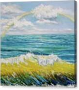 The Beauty Of The Wave Canvas Print