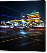 The Bell Tower Of Xian Canvas Print