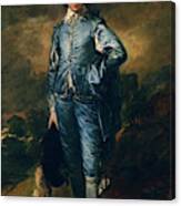 The Blue Boy By Thomas Gainsborough Canvas Print