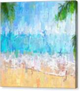 The Blue Skye - Aloha Hawaii Canvas Print