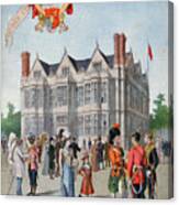The British Pavilion At The Universal Canvas Print