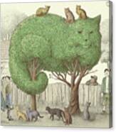 The Cat Tree Canvas Print