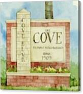 The Cove Historic Neighborhood Canvas Print