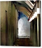 The Dark Corridor Canvas Print