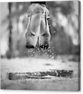 The Day We Went Jumping In Puddles Canvas Print