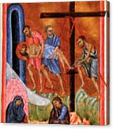 The Deposition From The Cross, C1268 Canvas Print
