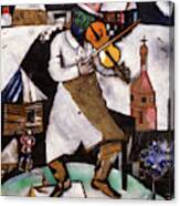 The Fiddler - Le Violoniste,  1912-1913 Canvas Print